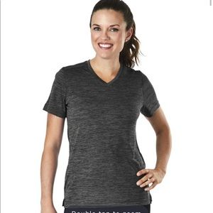 WOMEN'S SPACE DYE PERFORMANCE TEE